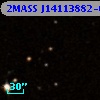 2MASS J14113882-0013340