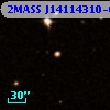 2MASS J14114310-0015366