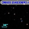 2MASS J14133692-0001130