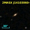 2MASX J14103060-0658222