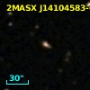 2MASX J14104583-0619262