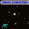 2MASS J14041780-0536532