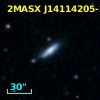 2MASX J14114205-2859580