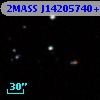 2MASS J14205740+3657408