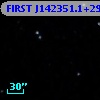 FIRST J142351.1+292226