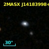 2MASX J14183998+2643316