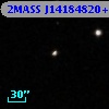 2MASS J14184820+2552317
