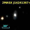 2MASX J14241367+2143457