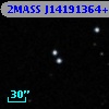 2MASS J14191364+0312039