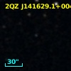 2QZ J141629.1+004426