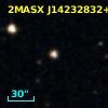 2MASX J14232832+0014002