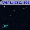 NVSS J142312+000109