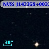 NVSS J142358+003216