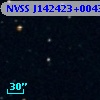 NVSS J142423+004307