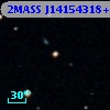 2MASS J14154318+0006145