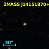 2MASS J14151870+0003397