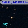 2MASS J14255531+0016293