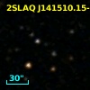 2SLAQ J141510.15-000710.8