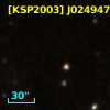 [KSP2003] J024947.30+604210.1