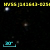 NVSS J141643-025611