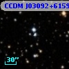 CCDM J03092+6159B