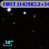 FIRST J142802.3+345444