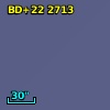 BD+22  2713