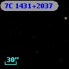 7C 1431+2037