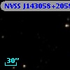 NVSS J143058+205837