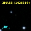 2MASS J14263161+1557012