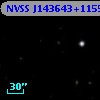 NVSS J143643+115554