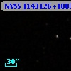 NVSS J143126+100537