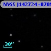 NVSS J142724+070834