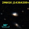 2MASX J14364209+0223087