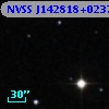 NVSS J142818+023726