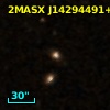 2MASX J14294491+0014014