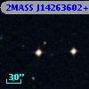 2MASS J14263602+0013097