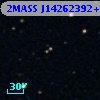 2MASS J14262392+0000368