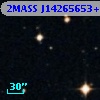 2MASS J14265653+0003424