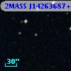 2MASS J14263687+0001223