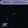 2MASS J14281275+0014183
