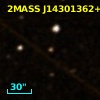 2MASS J14301362+0008389