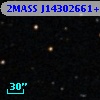 2MASS J14302661+0001010