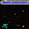 2MASS J14311357+0000142