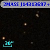 2MASS J14313697+0014085