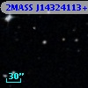 2MASS J14324113+0014324