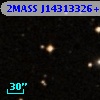 2MASS J14313326+0015421