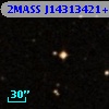 2MASS J14313421+0015452