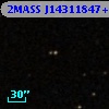 2MASS J14311847+0009259