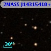 2MASS J14315410+0002445